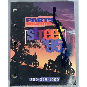 Vintage 1995 Parts‎ Unlimited Motorcycle Parts and Accessories Catalog
